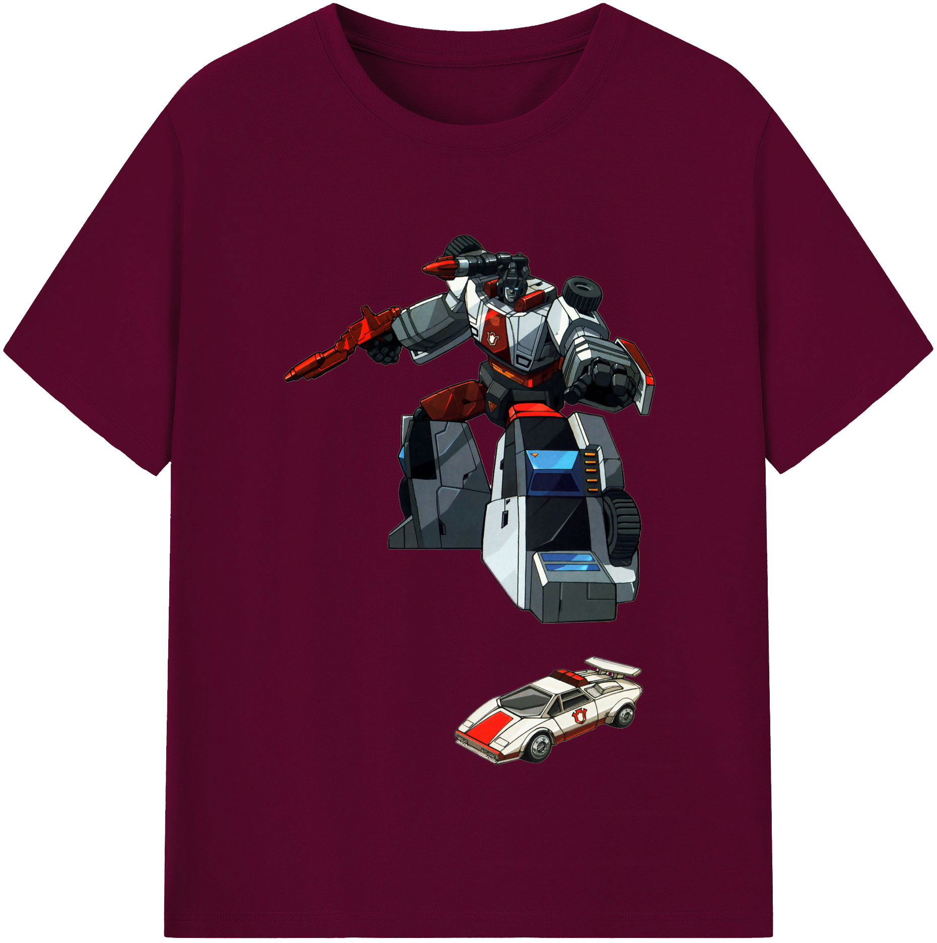 （画像用）  レディースカジュアルプリントTシャツ（綿100％）